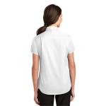 Port Authority Women's Short Sleeve SuperPro Twill Shirt.